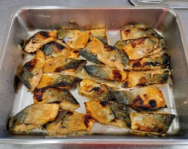 おいしく食べてもらえたようです。