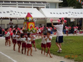 余興　祝大運動会子ども神輿