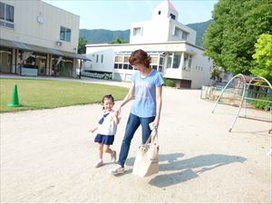 「車までお家の方と手をつないで!」の約束も守れましたね。